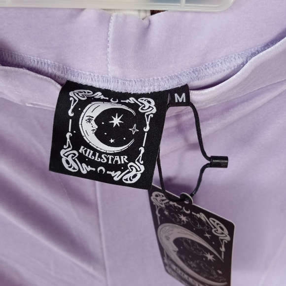 Killstar Moondance super soft velvet pastel goth bellbottoms! LAST PAIR! SOLD! - Picture 14 of 15